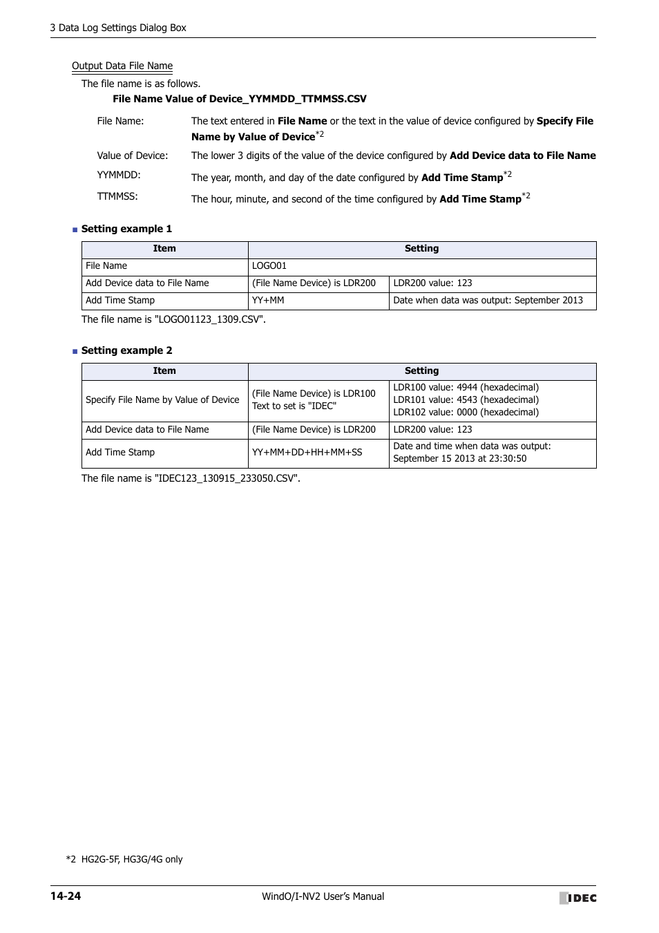 IDEC High Performance Series User Manual | Page 862 / 1448