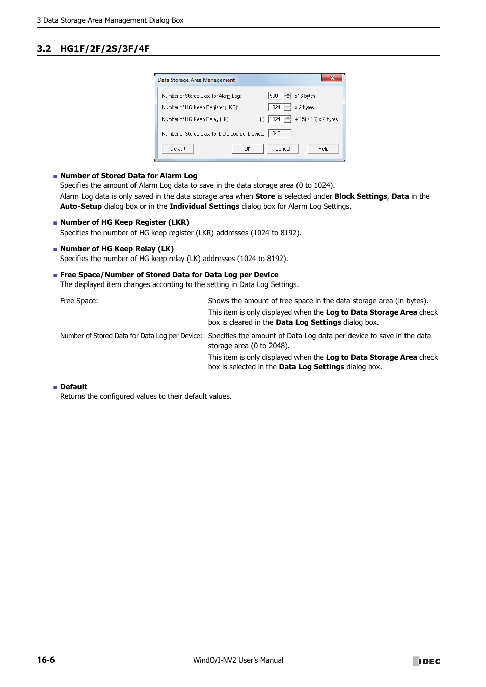 2 hg1f/2f/2s/3f/4f, Hg1f/2f/2s/3f/4f -6 | IDEC High Performance Series User Manual | Page 908 / 1448