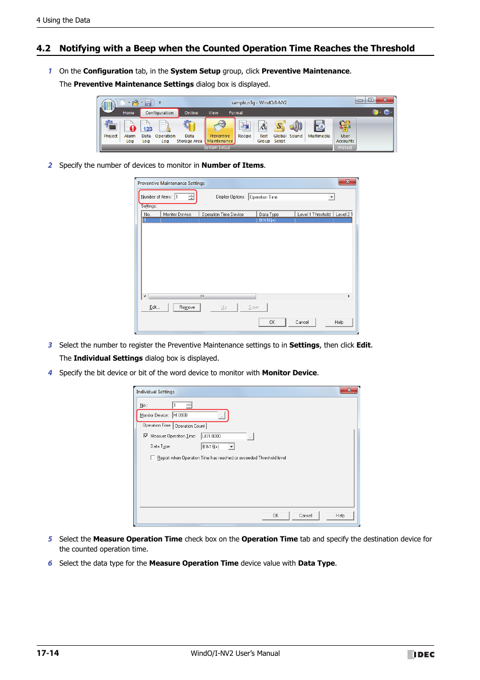 IDEC High Performance Series User Manual | Page 922 / 1448