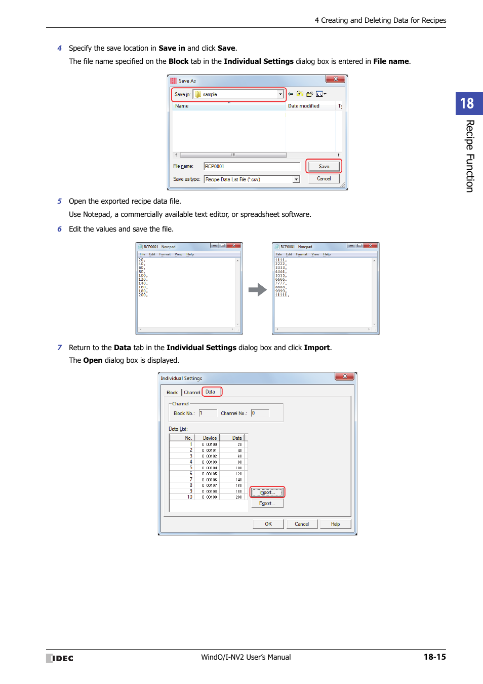 IDEC High Performance Series User Manual | Page 941 / 1448