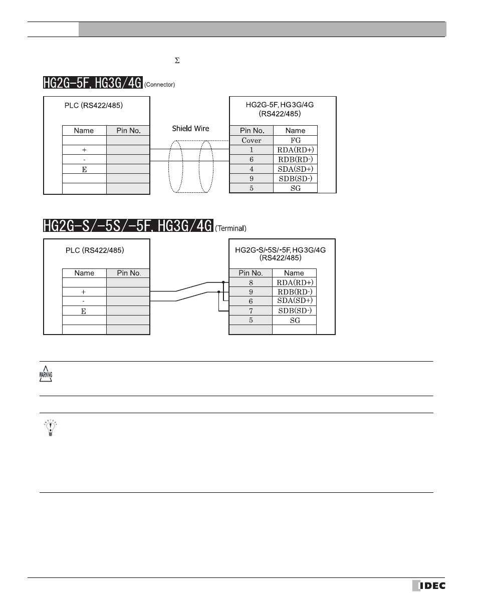 Refer to p358), External device setup manual | IDEC High Performance Series User Manual | Page 376 / 680