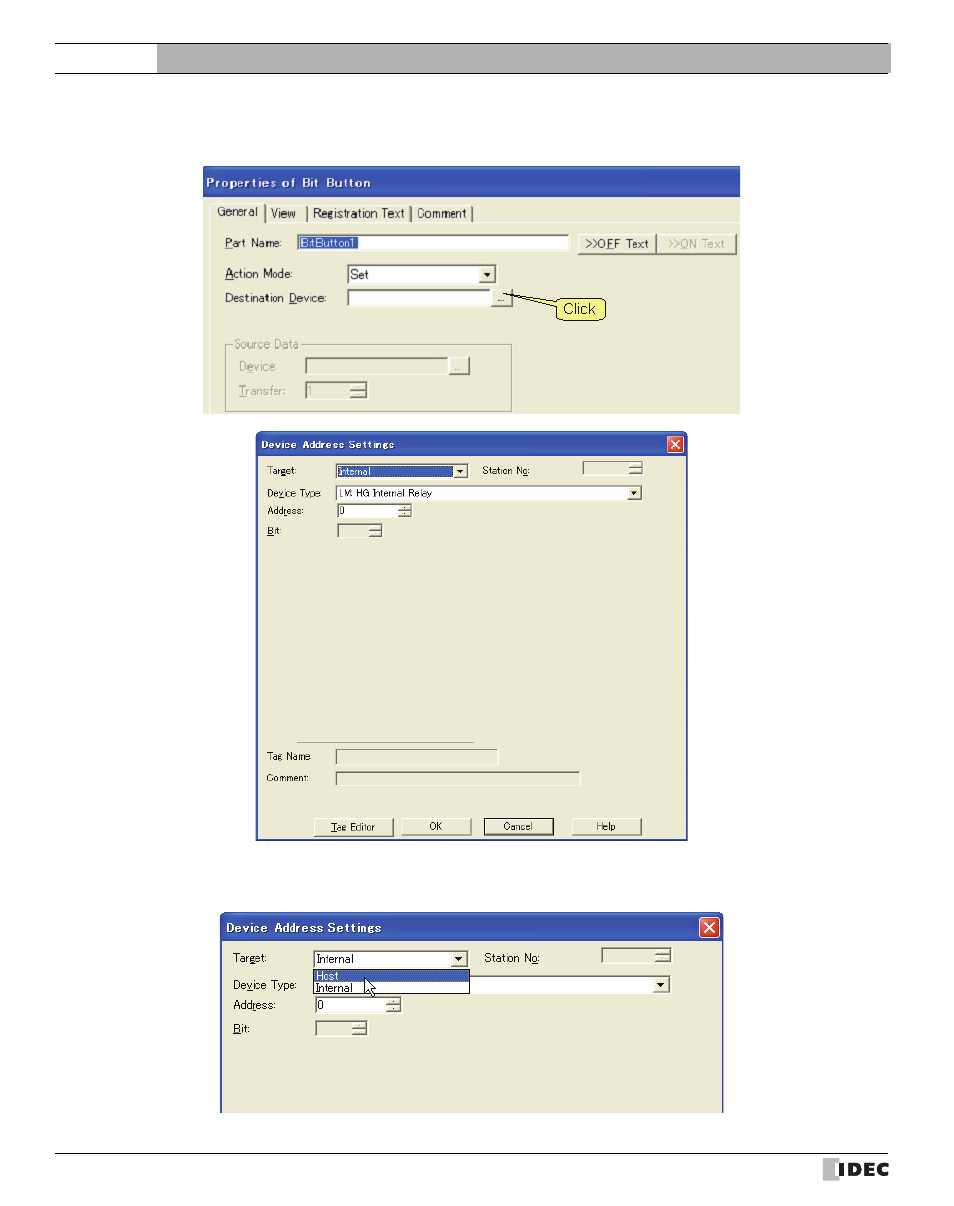 External device setup manual | IDEC High Performance Series User Manual | Page 558 / 680