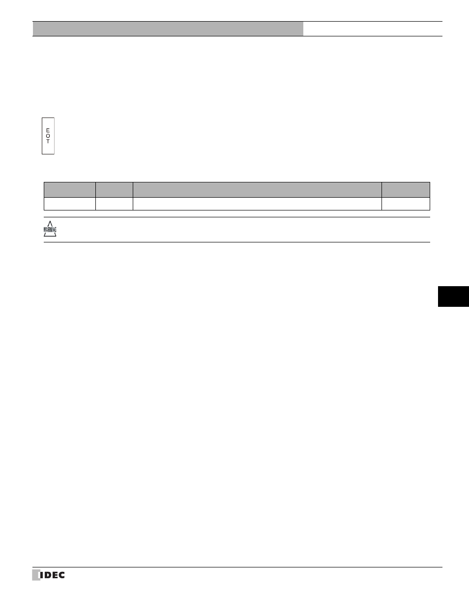 4 clear command, Clear command, External device setup manual | IDEC High Performance Series User Manual | Page 603 / 680