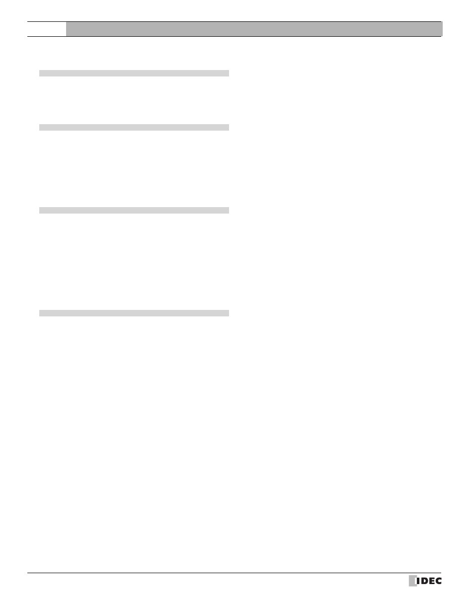 Index, Numerics, External device setup manual | IDEC High Performance Series User Manual | Page 676 / 680