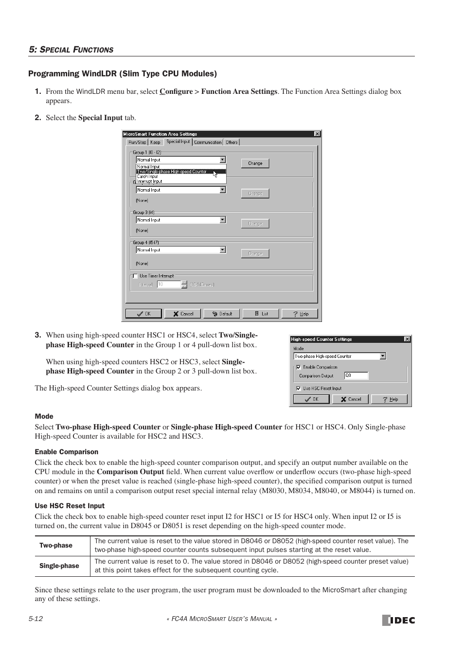 IDEC MicroSmart User Manual | Page 132 / 525