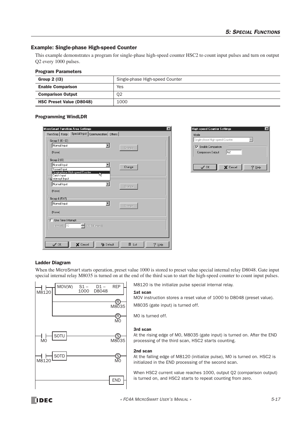 IDEC MicroSmart User Manual | Page 137 / 525