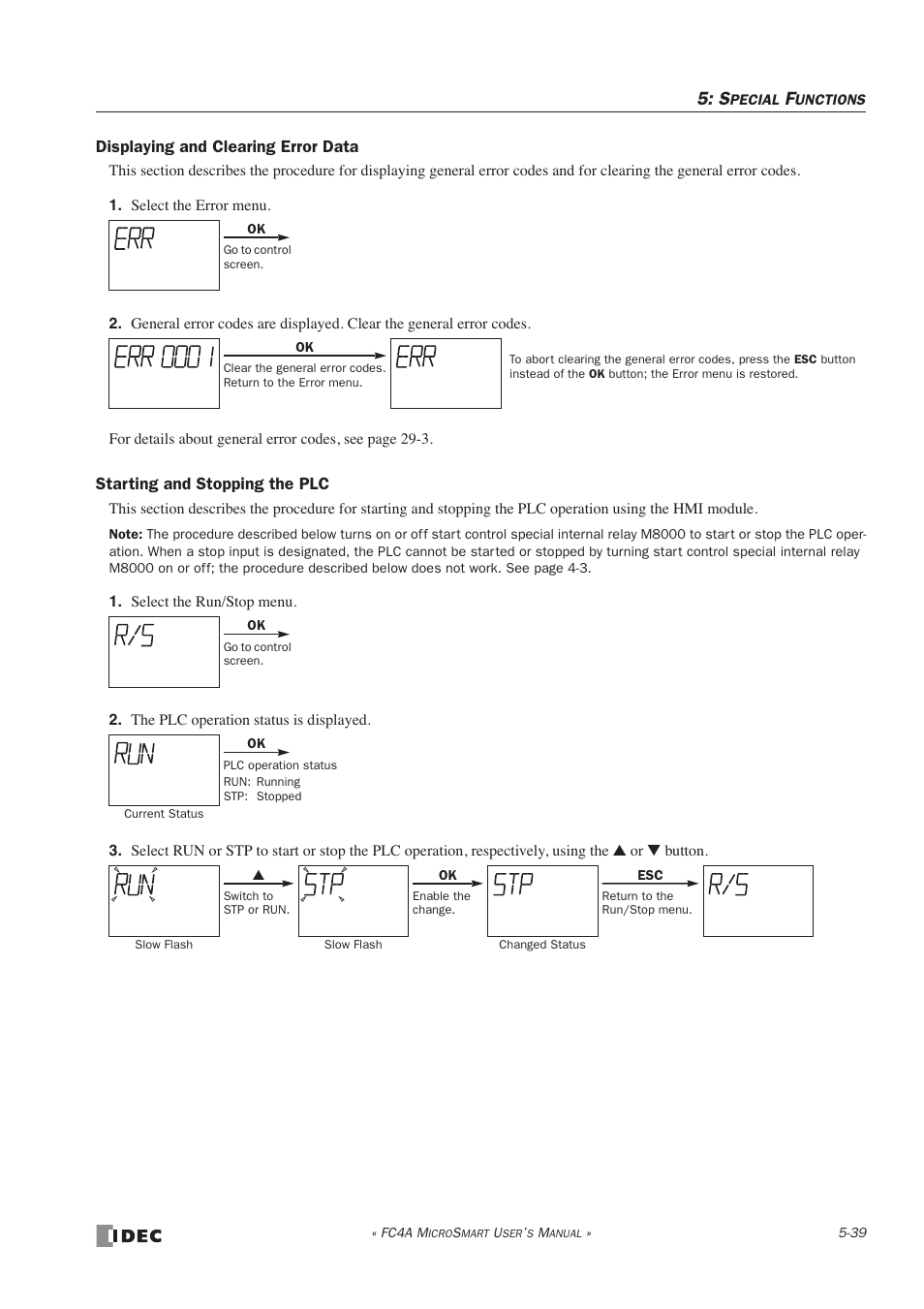 IDEC MicroSmart User Manual | Page 159 / 525