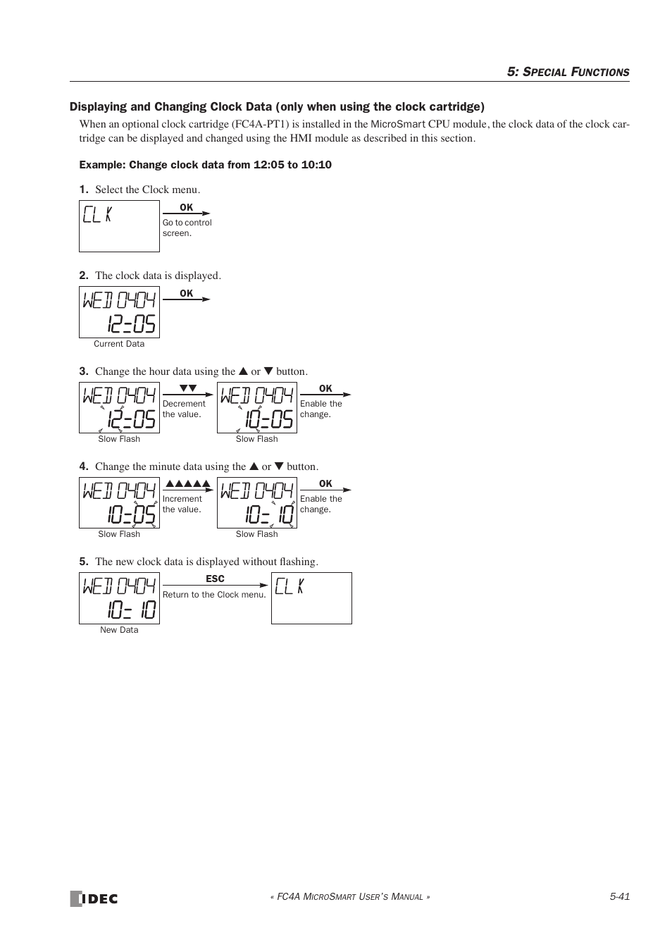 IDEC MicroSmart User Manual | Page 161 / 525