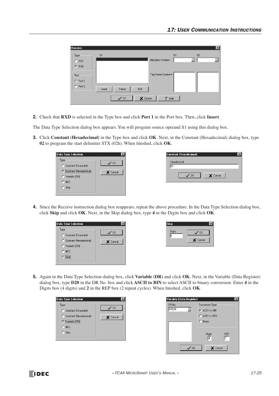 IDEC MicroSmart User Manual | Page 303 / 525