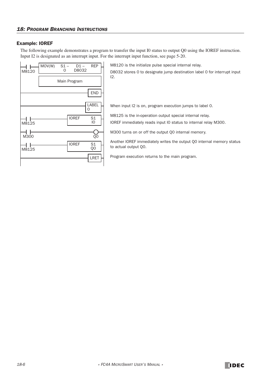 IDEC MicroSmart User Manual | Page 320 / 525