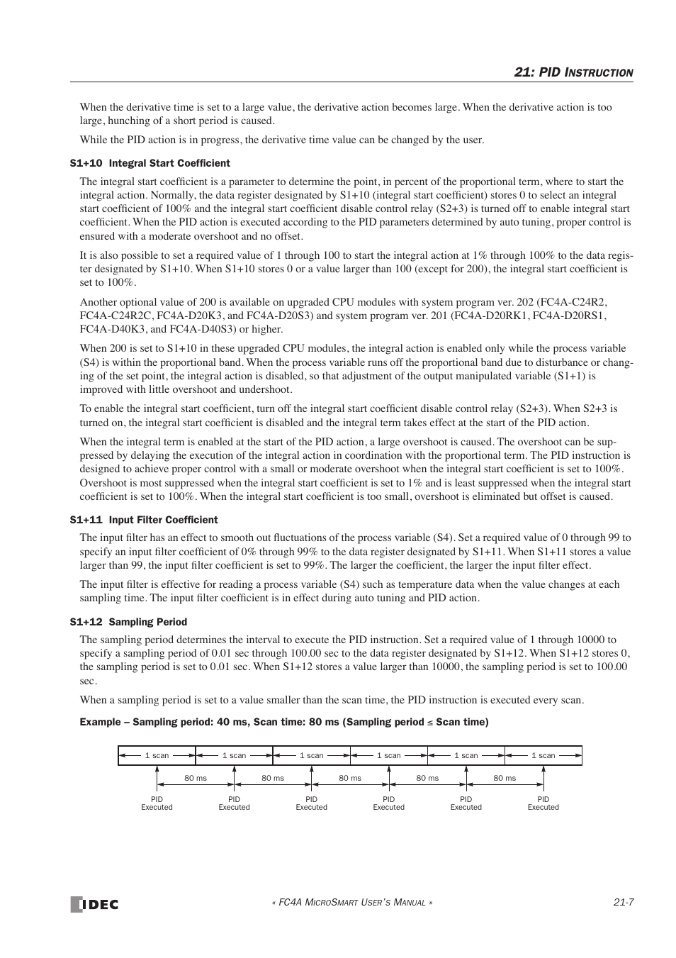 Pid i | IDEC MicroSmart User Manual | Page 363 / 525