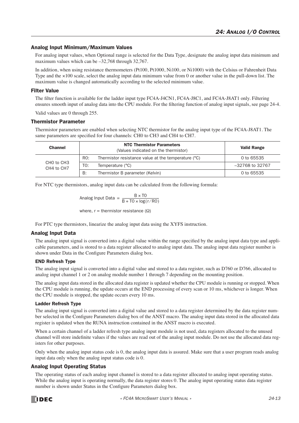 I/o c | IDEC MicroSmart User Manual | Page 399 / 525