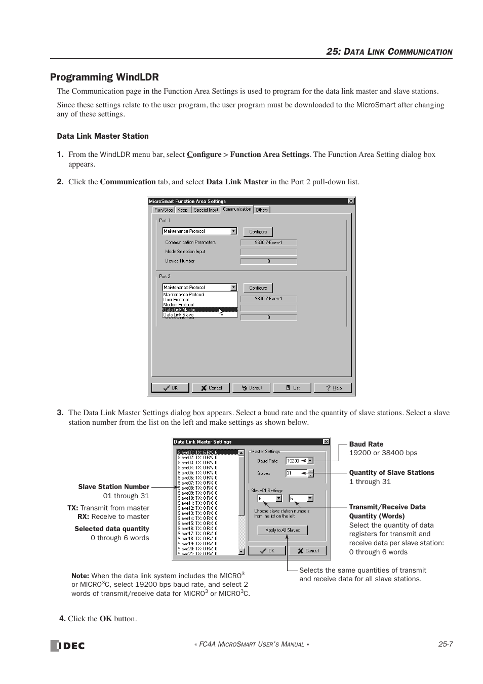 Programming windldr, Programming windldr -7 | IDEC MicroSmart User Manual | Page 415 / 525