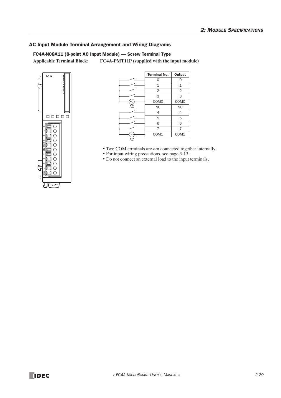 IDEC MicroSmart User Manual | Page 49 / 525