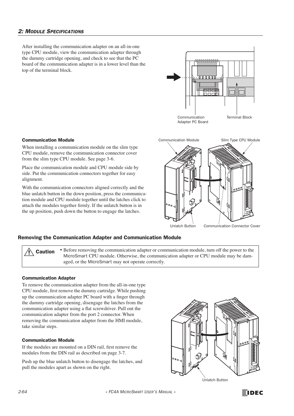 IDEC MicroSmart User Manual | Page 84 / 525