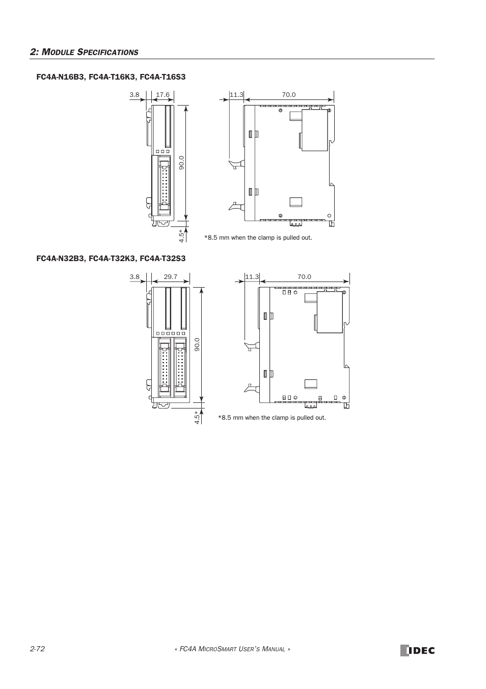 IDEC MicroSmart User Manual | Page 92 / 525