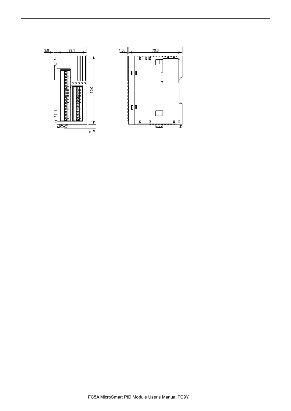 Dimensions, Dimensions -6 | IDEC MicroSmart Pentra User Manual | Page 17 / 162