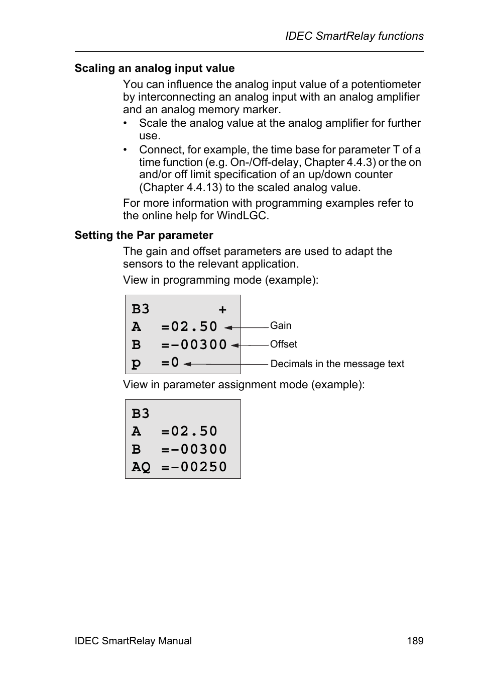 IDEC FL1E SmartRelay User Manual | Page 203 / 356