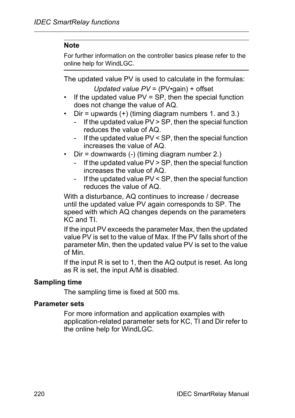 IDEC FL1E SmartRelay User Manual | Page 234 / 356