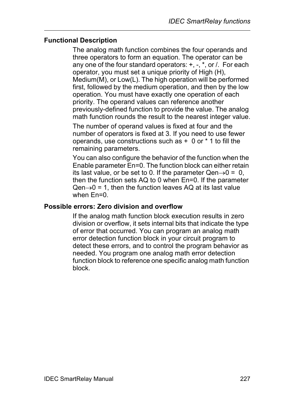IDEC FL1E SmartRelay User Manual | Page 241 / 356