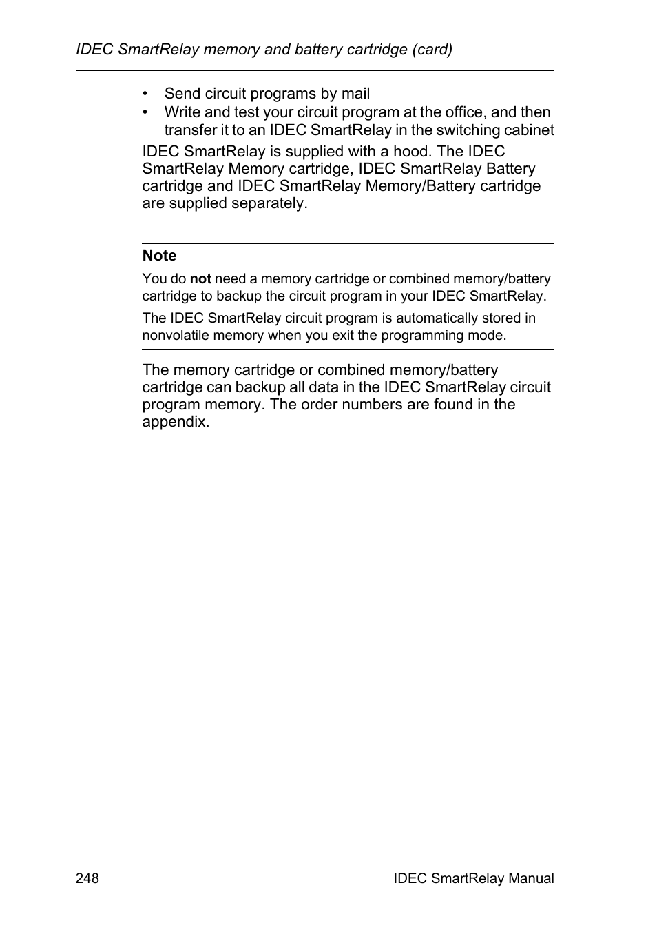 IDEC FL1E SmartRelay User Manual | Page 262 / 356
