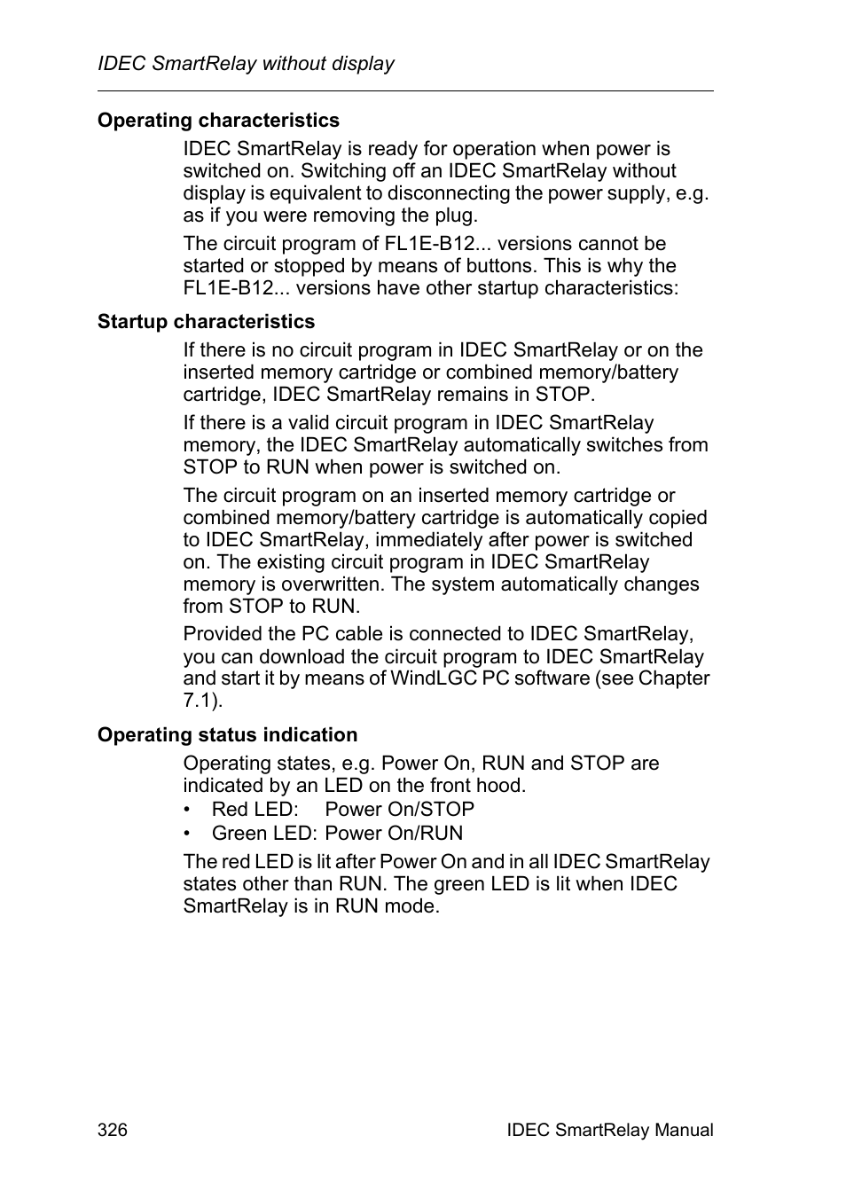 IDEC FL1E SmartRelay User Manual | Page 340 / 356