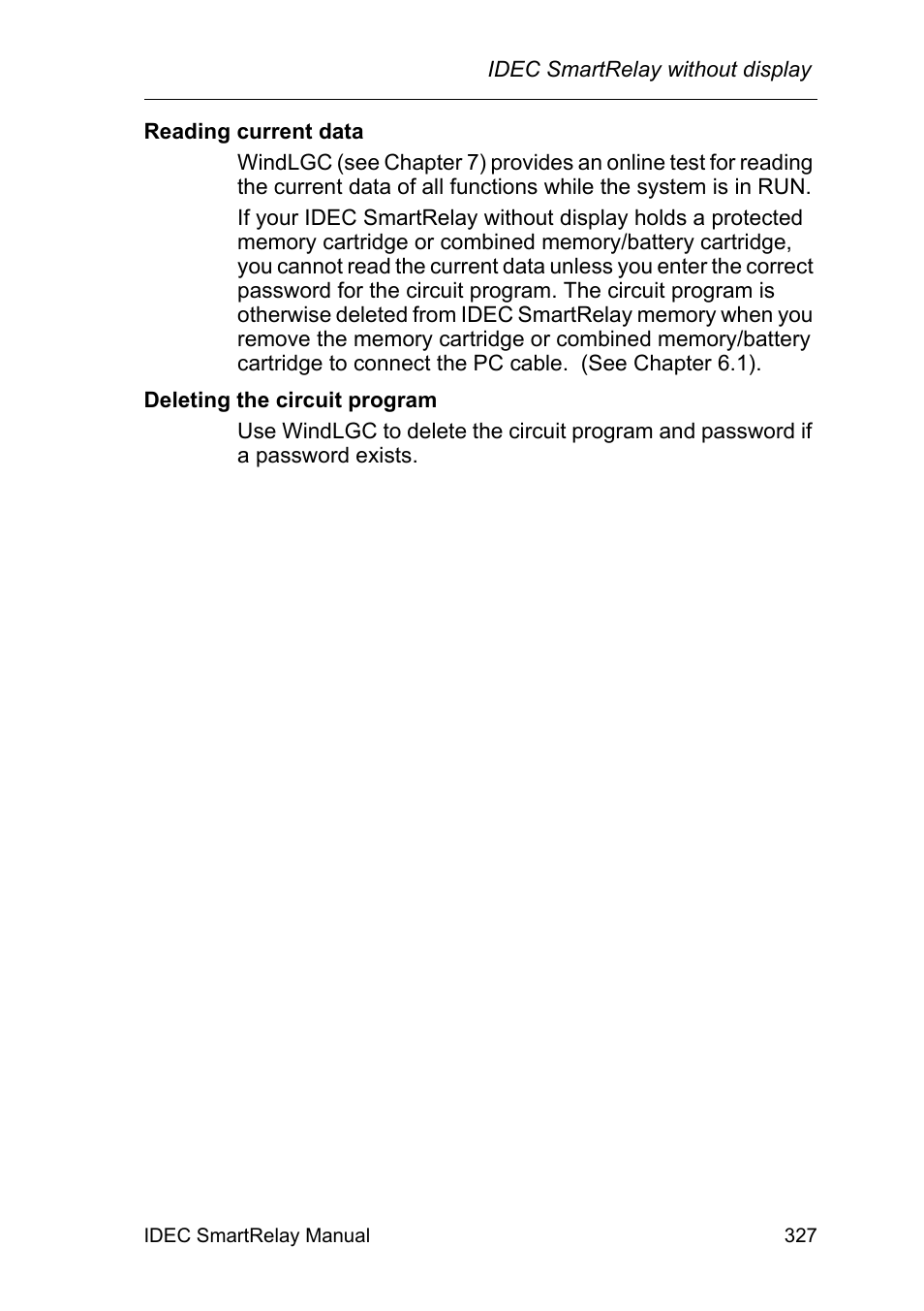 IDEC FL1E SmartRelay User Manual | Page 341 / 356