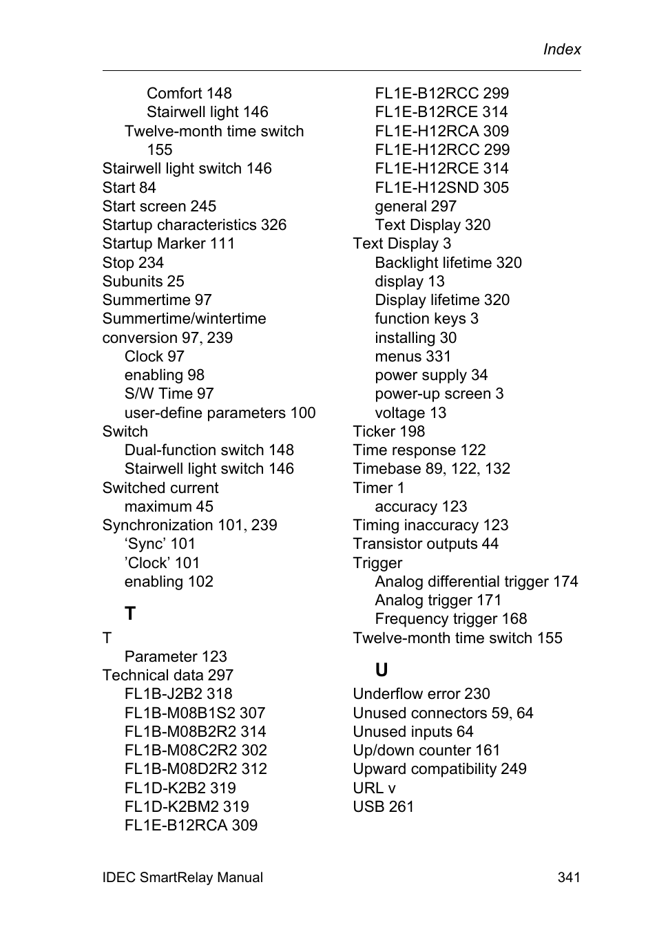 IDEC FL1E SmartRelay User Manual | Page 355 / 356