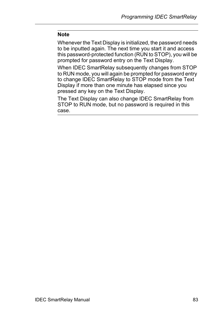 IDEC FL1E SmartRelay User Manual | Page 97 / 356