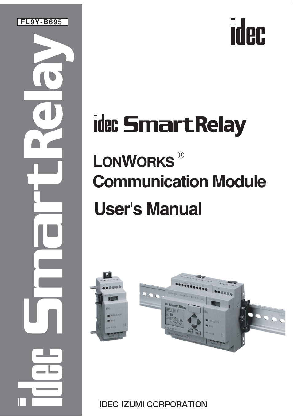 IDEC FL1E SmartRelay User Manual | 24 pages