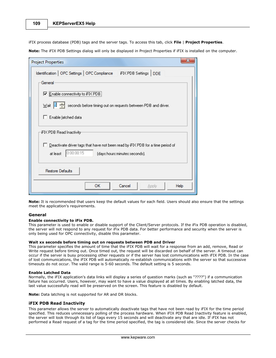 IDEC WindSRV User Manual | Page 110 / 165