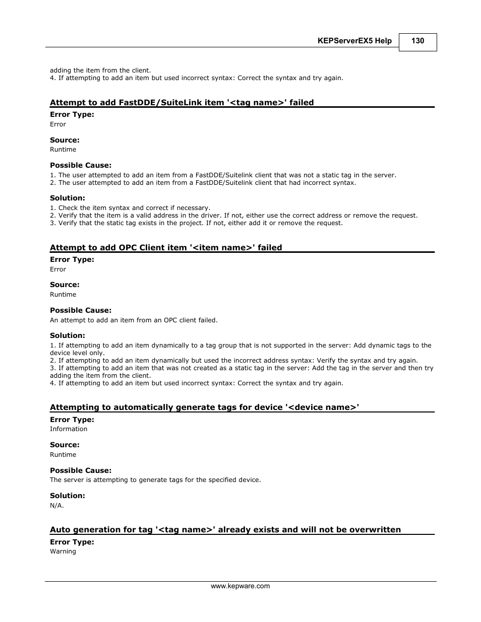 IDEC WindSRV User Manual | Page 131 / 165