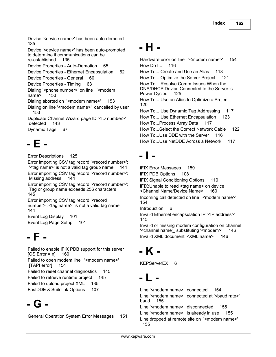 IDEC WindSRV User Manual | Page 163 / 165