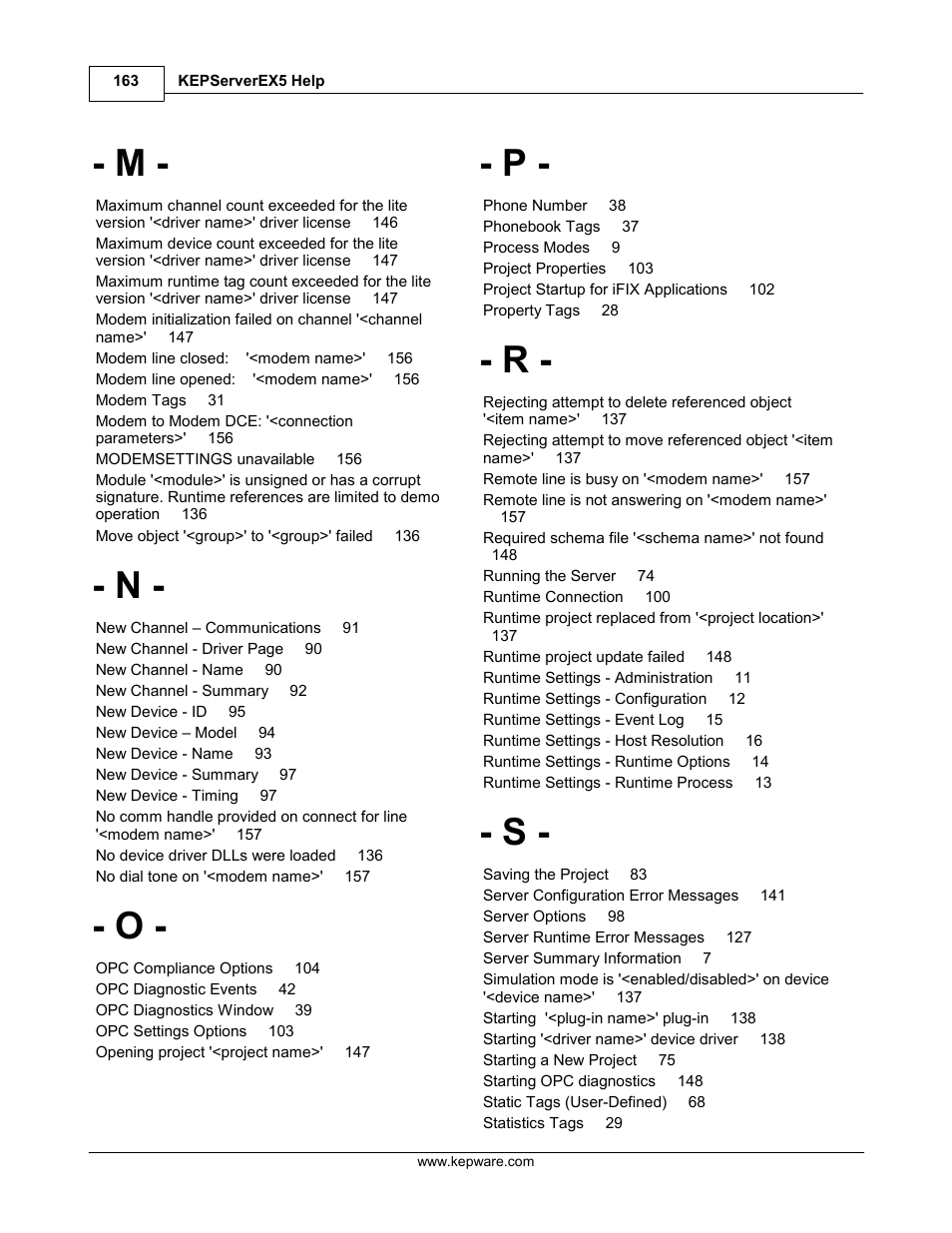 IDEC WindSRV User Manual | Page 164 / 165