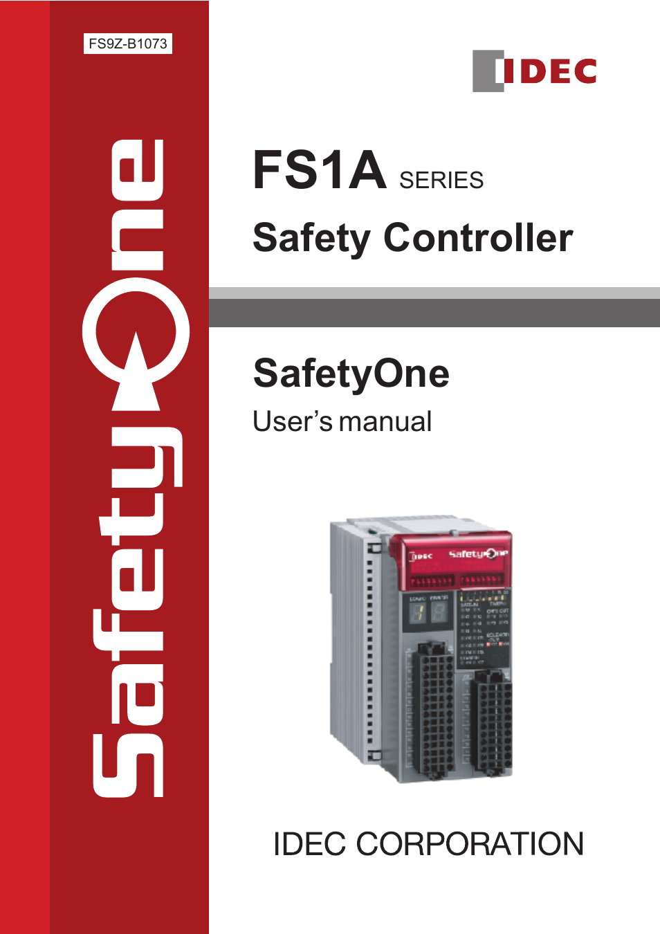 IDEC FS1A Controller User Manual | 154 pages