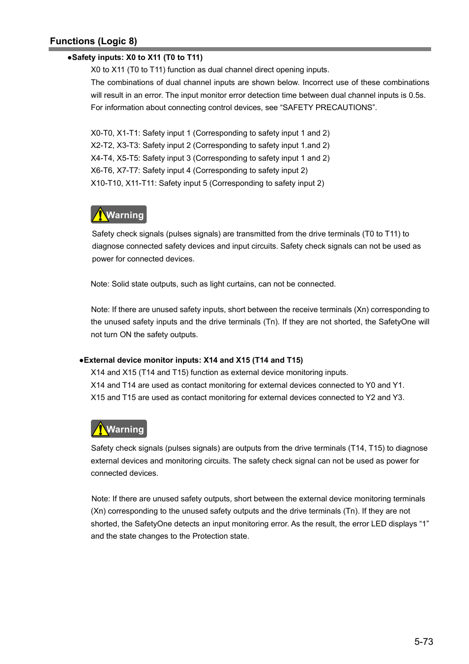 IDEC FS1A Controller User Manual | Page 114 / 154