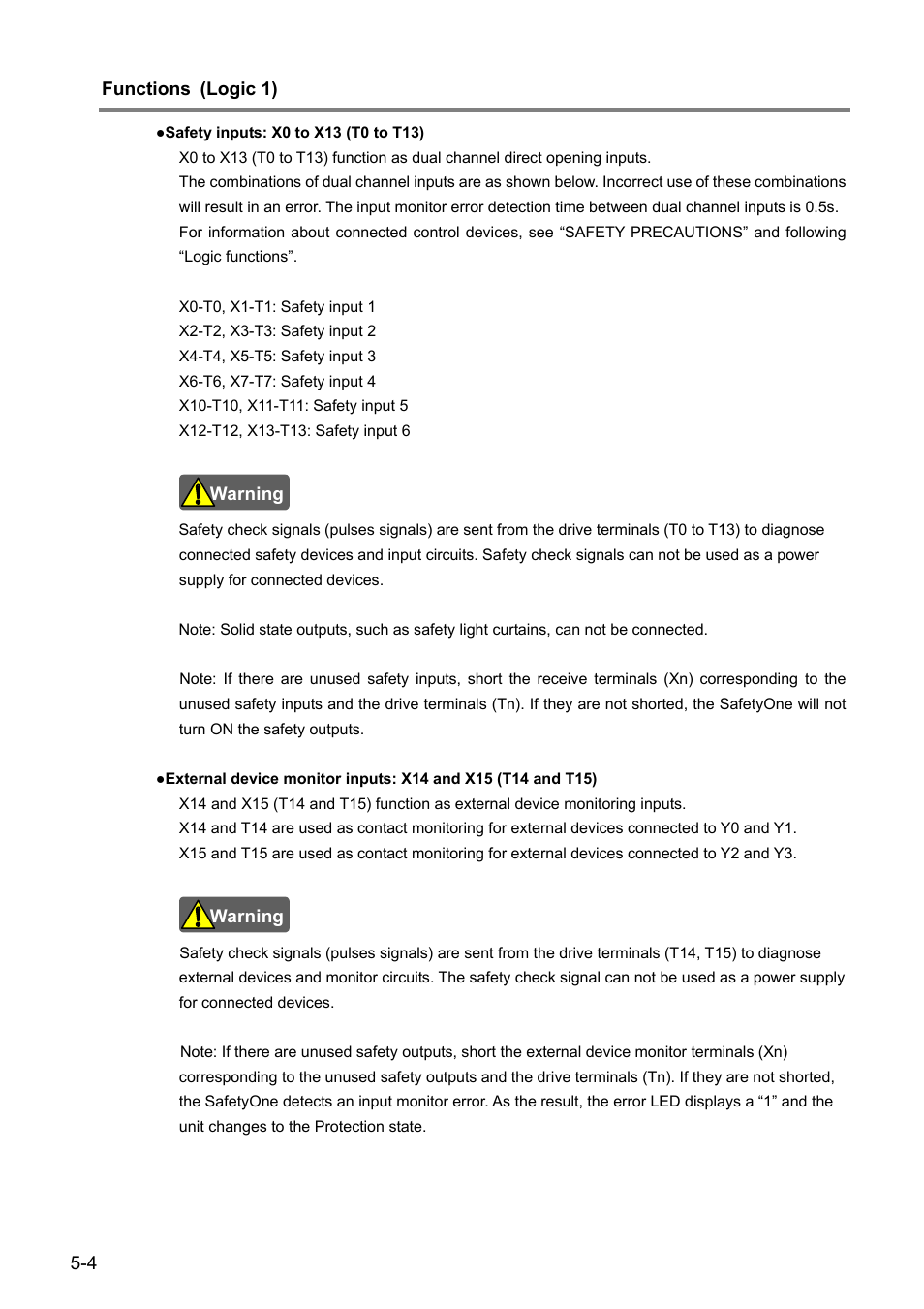 IDEC FS1A Controller User Manual | Page 45 / 154