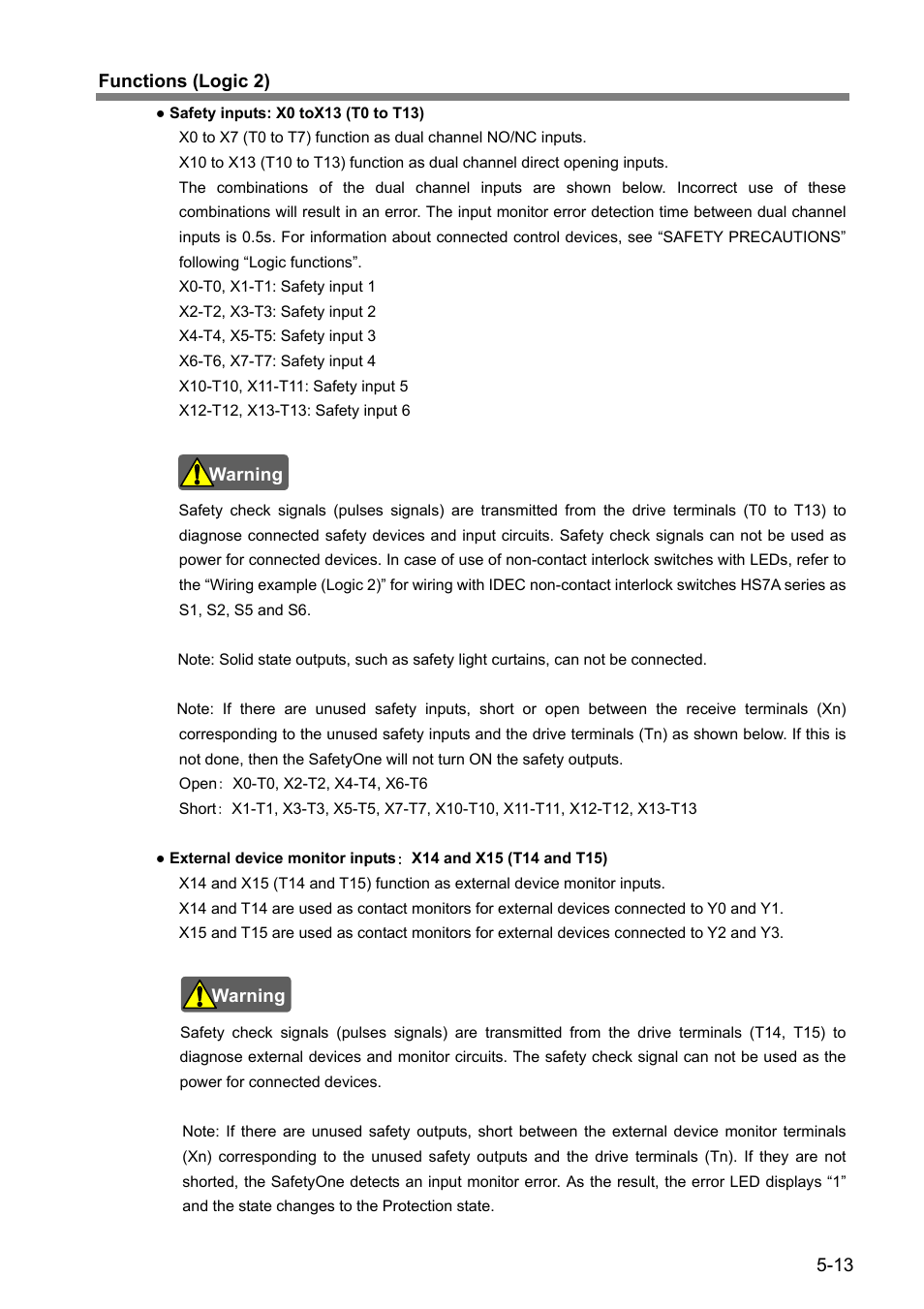 IDEC FS1A Controller User Manual | Page 54 / 154