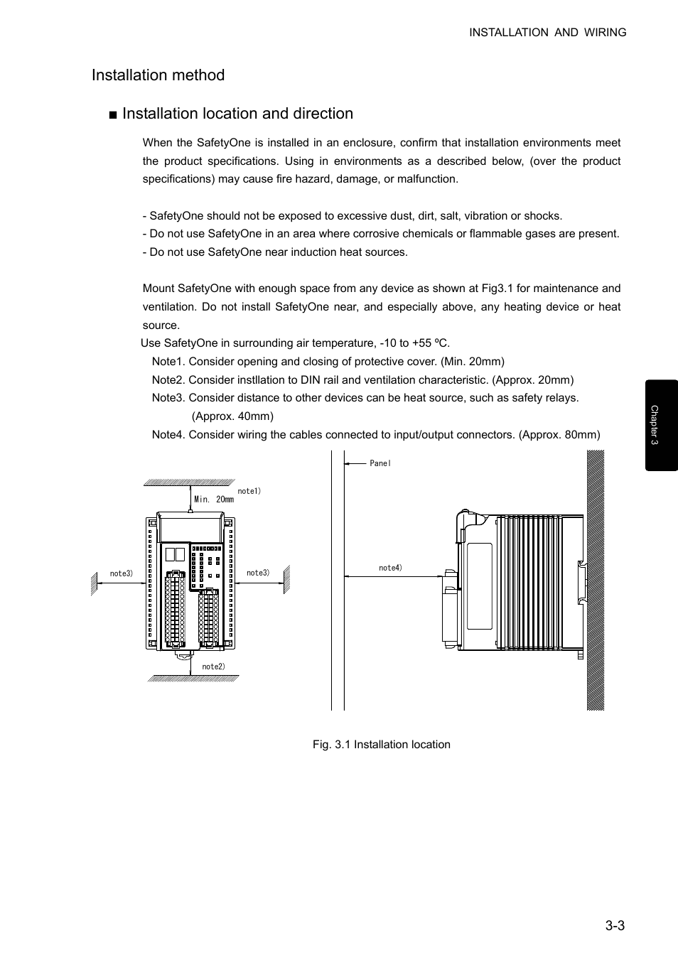 Installation method | IDEC FS1A Controller User Manual | Page 33 / 400