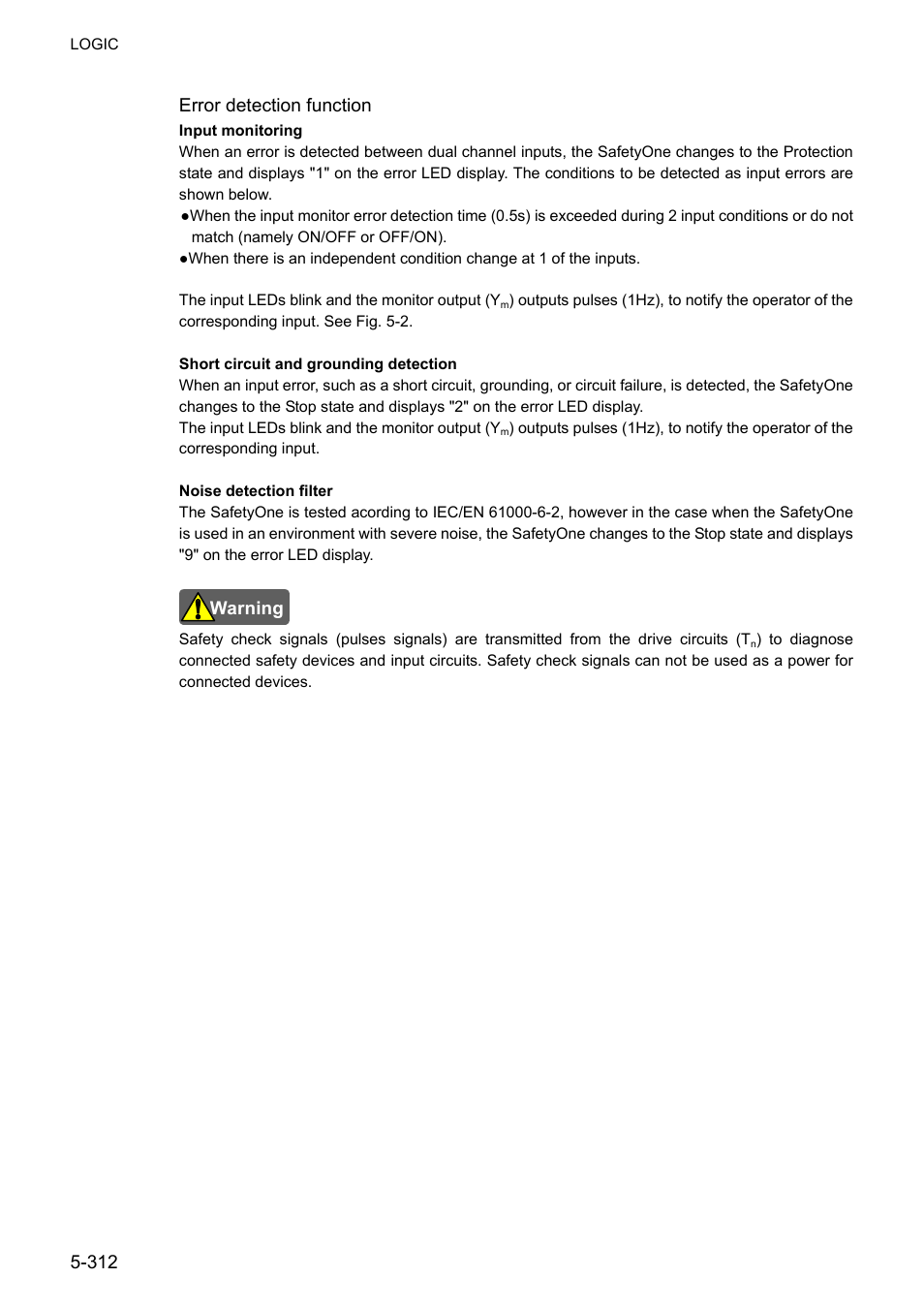 Error detection function | IDEC FS1A Controller User Manual | Page 360 / 400
