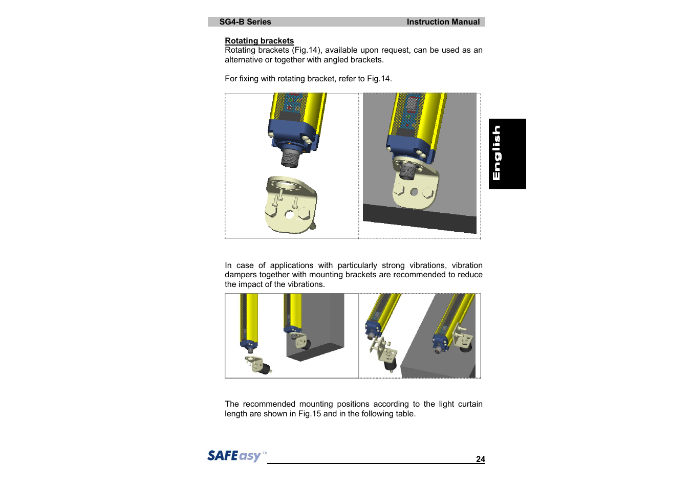 IDEC SG4 Type 4 Finger & Hand User Manual | Page 28 / 66