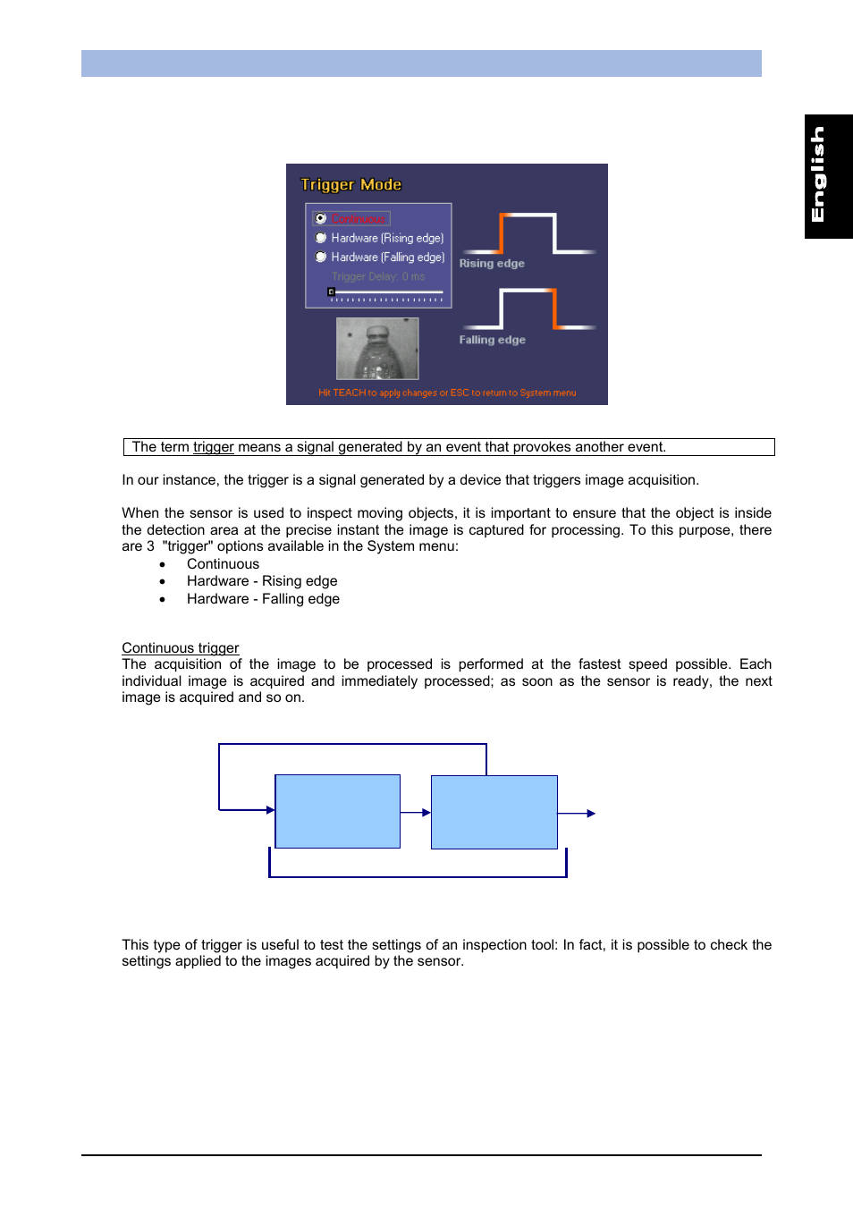 Trigger mode | IDEC DATAVS1 Series User Manual | Page 34 / 83