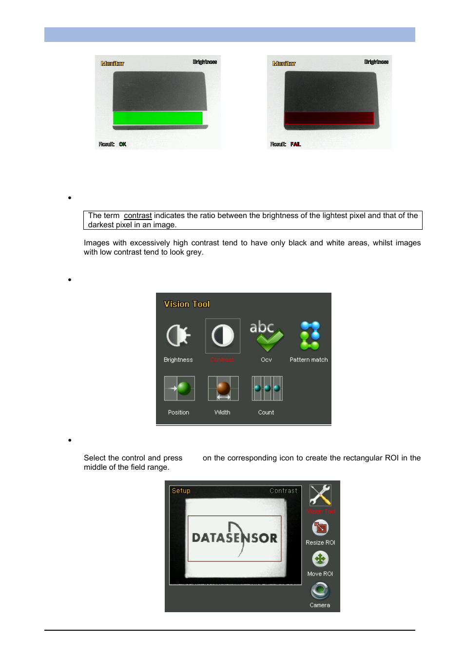 Contrast | IDEC DATAVS1 Series User Manual | Page 47 / 83