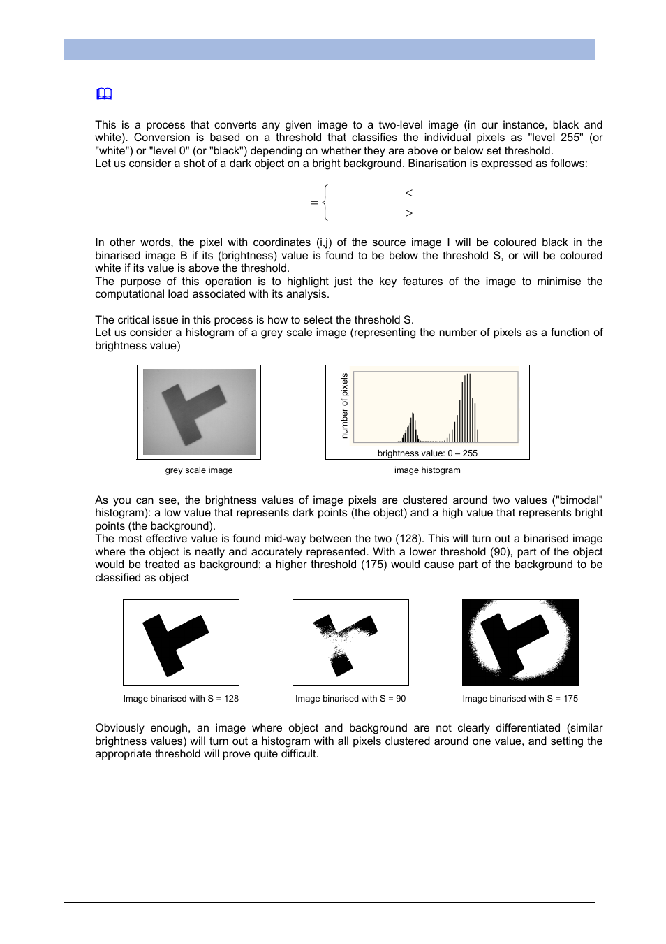  binarization, Binarization | IDEC DATAVS1 Series User Manual | Page 79 / 83