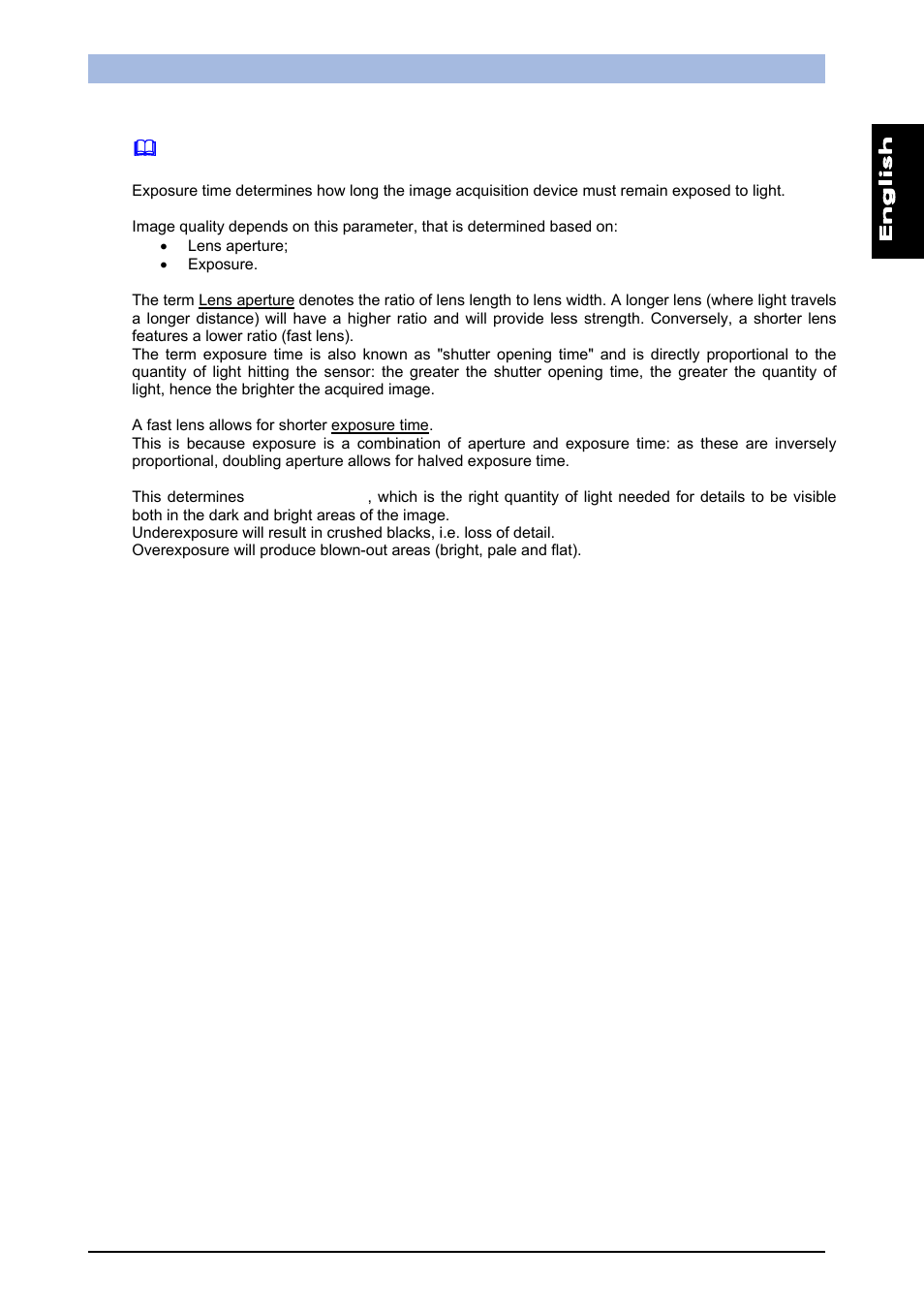  exposure, Exposure | IDEC DATAVS1 Series User Manual | Page 82 / 83