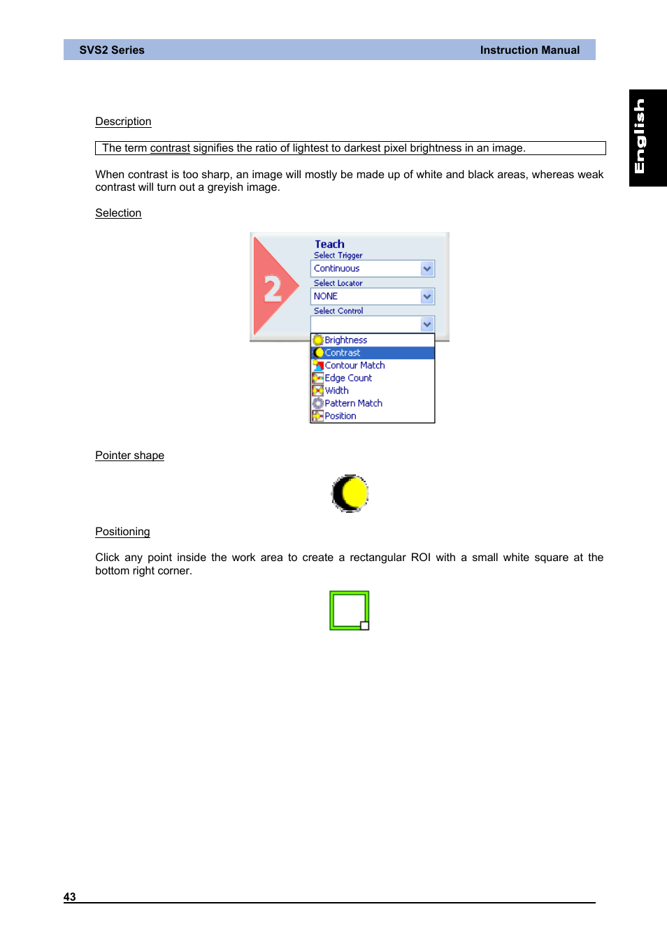 Contrast | IDEC DATAVS2 Series User Manual | Page 48 / 83