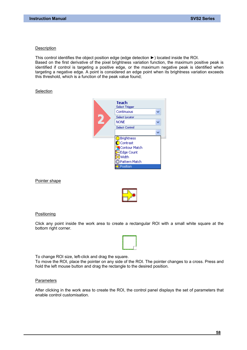 Position | IDEC DATAVS2 Series User Manual | Page 63 / 83