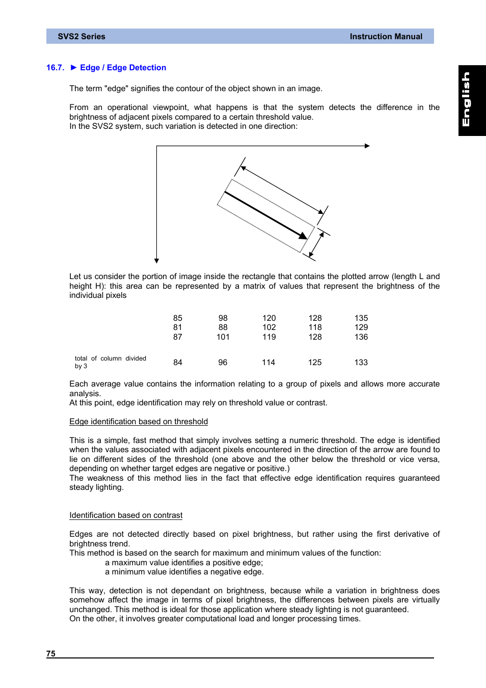 ► edge / edge detection, Edge / edge detection | IDEC DATAVS2 Series User Manual | Page 80 / 83