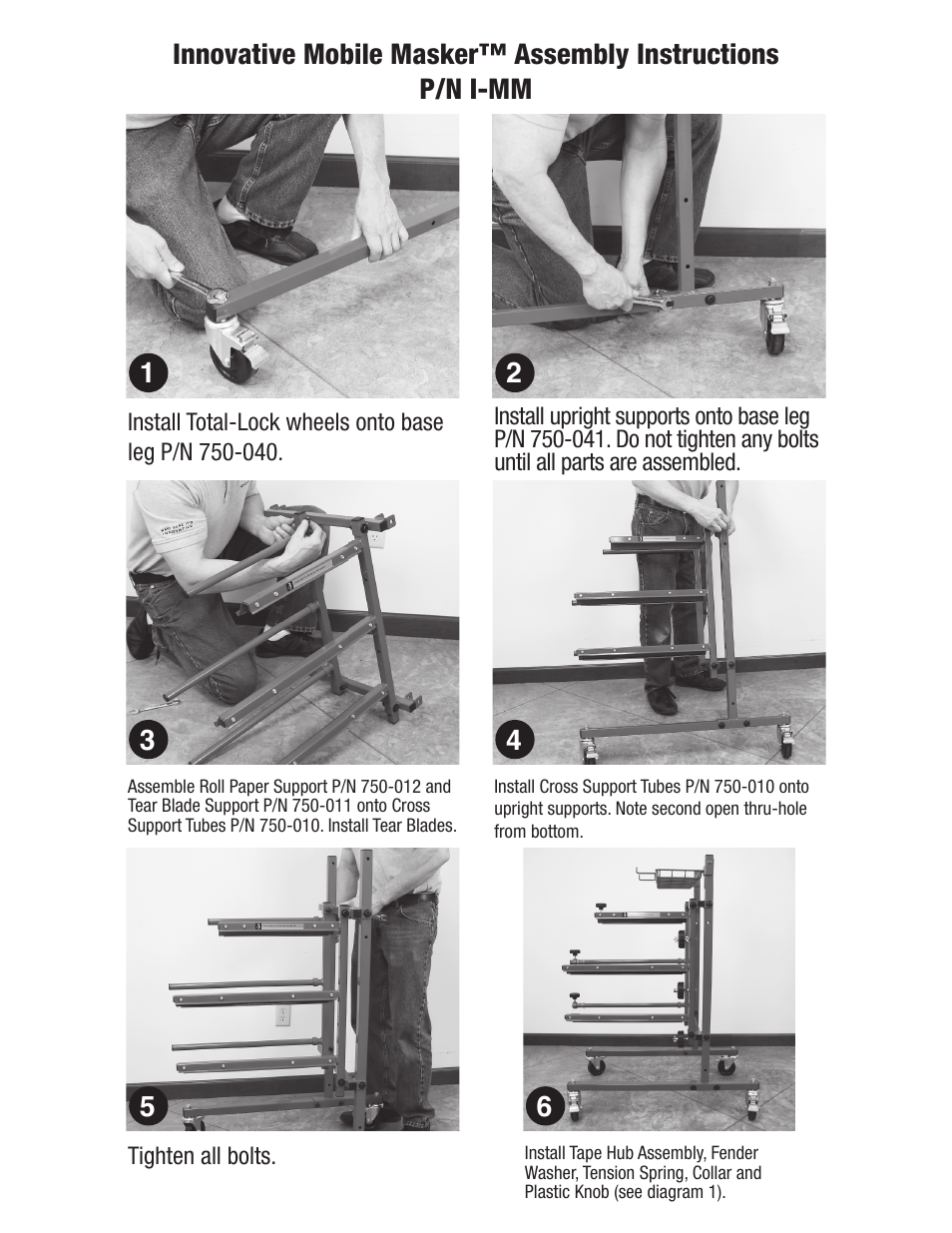 Innovative Tools & Technologies Innovative Mobile Masker™ User Manual | 2 pages