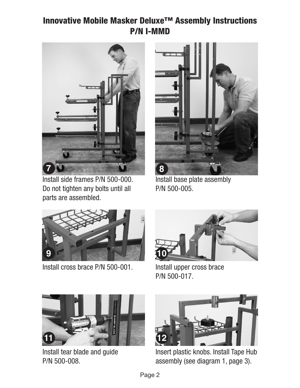 Innovative Tools & Technologies Innovative Mobile Masker Deluxe™ User Manual | Page 2 / 5